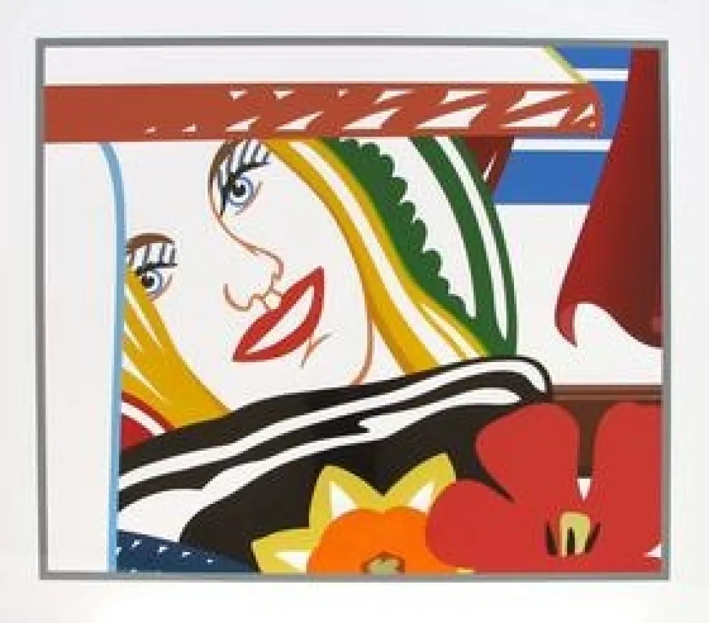 丝网印刷 Wesselmann - Bedroom Face #41