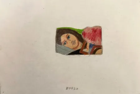 复数作品 Wesselmann - Bedroom Face Sketch