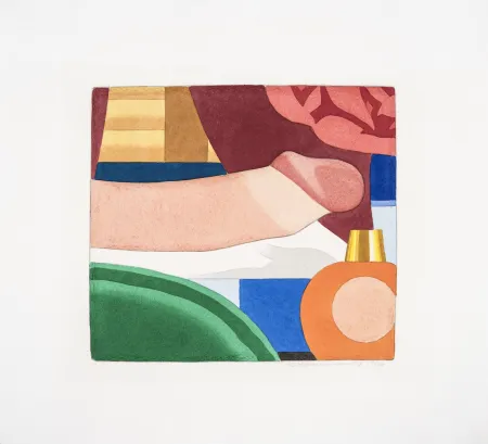 丝网印刷 Wesselmann - Bedroom Penis