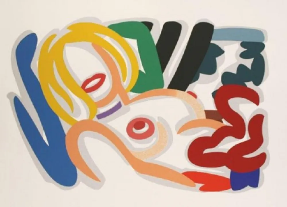 丝网印刷 Wesselmann - Big Blonde with Choker