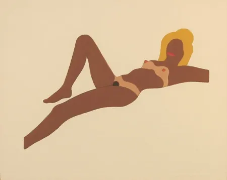 无技术 Wesselmann - Embossed Nude #8 (study for The Great American Nude)  