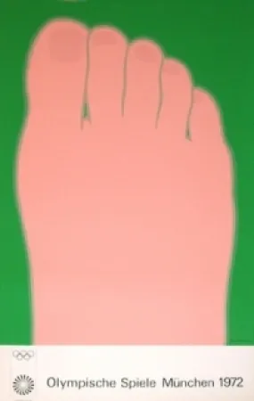 丝网印刷 Wesselmann - Jeux Olympiques de Munich 1972