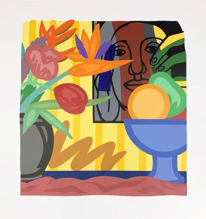 丝网印刷 Wesselmann - Mixed Bouquet with Leger
