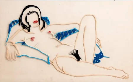 无技术 Wesselmann - Monica Lying on Blanket