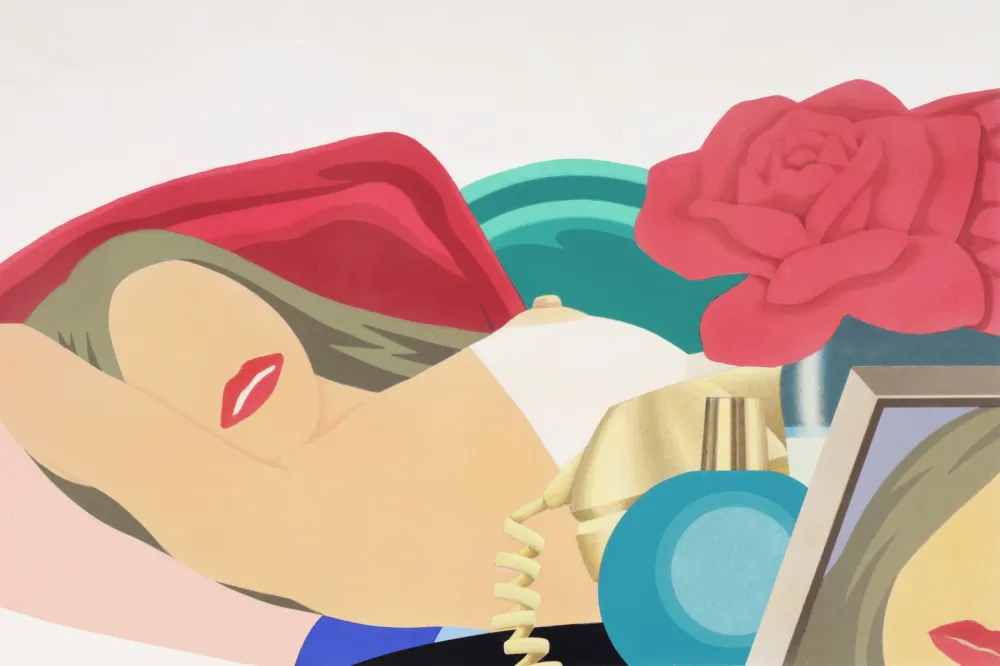 石版画 Wesselmann - Nude