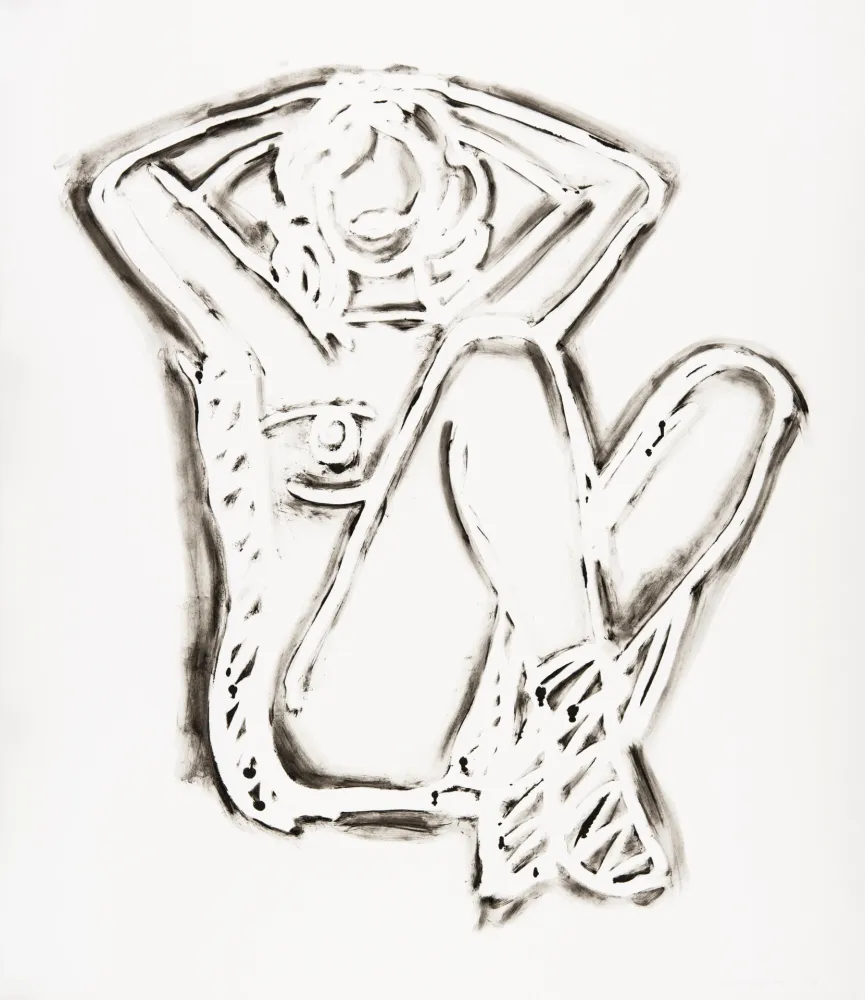 石版画 Wesselmann - Rosemary Sitting Straight Up
