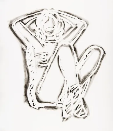 石版画 Wesselmann - Rosemary Sitting Straight Up