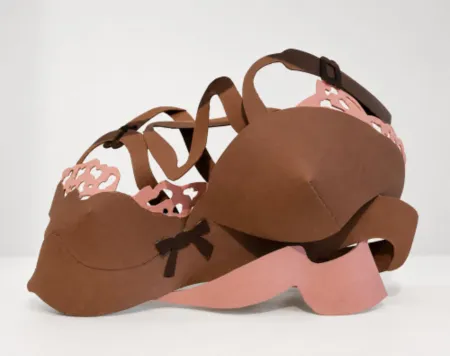 复数作品 Wesselmann - Tiny dropped bra #29 