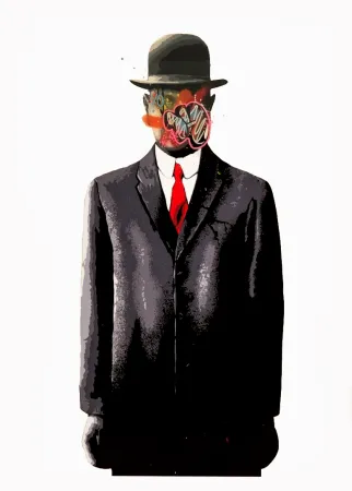 丝网印刷 Whatson - Son of a Man (White)