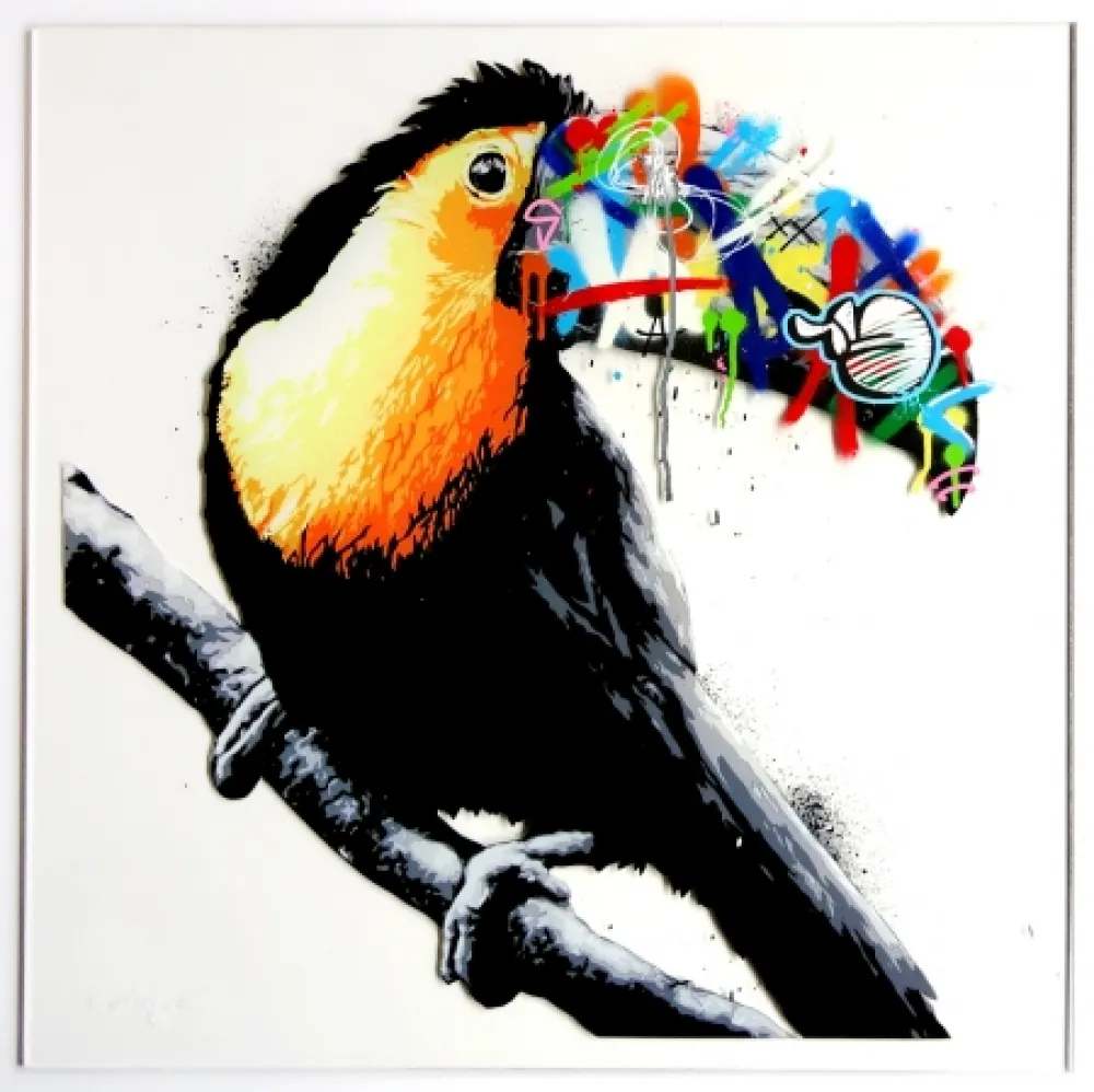丝网印刷 Whatson - Toucan (acrylic)