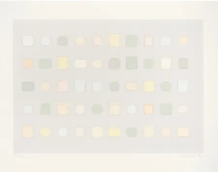 丝网印刷 Whiteread - 50 Spaces