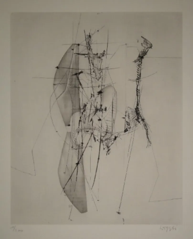 版画 Wiggli - Untitled