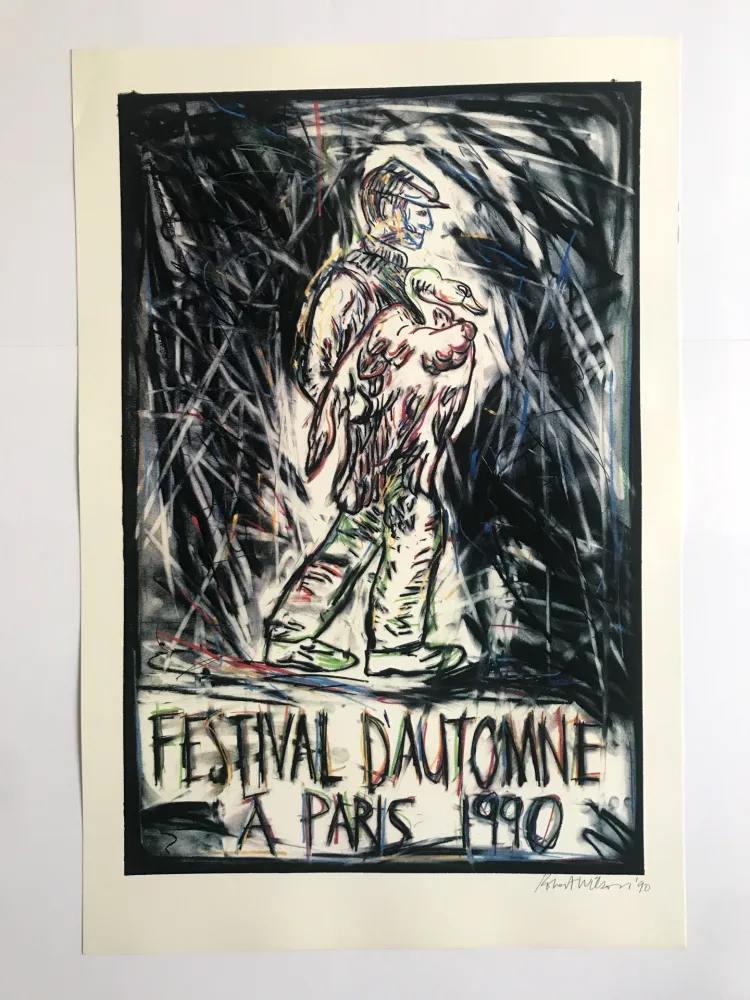 丝网印刷 Wilson  - Festival d'automne à Paris