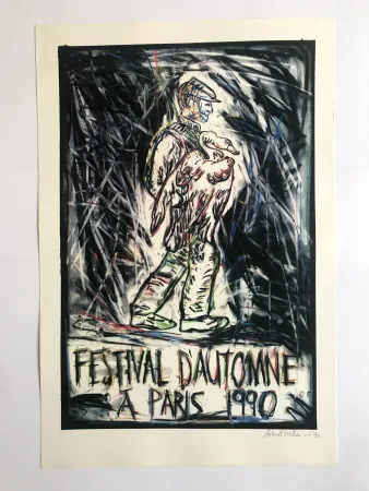 丝网印刷 Wilson  - Festival d'automne à Paris