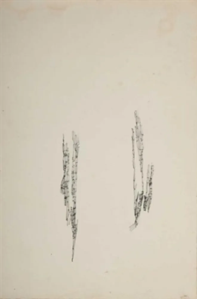 无技术 Wols - Commencement d'un dessin