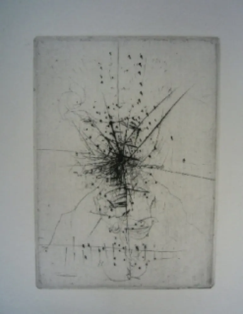 版画 Wols - Etoile