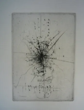 版画 Wols - Etoile