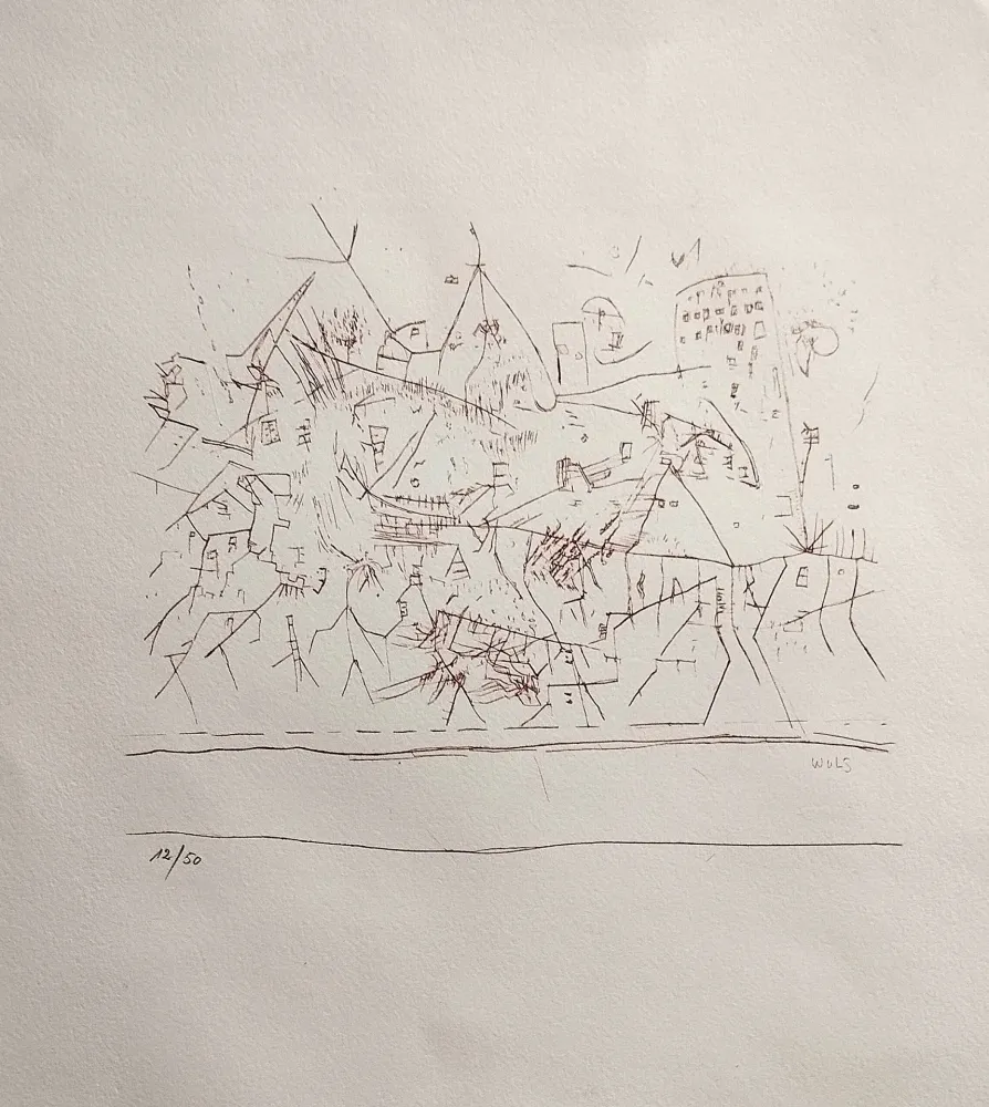 石版画 Wols - Untitled