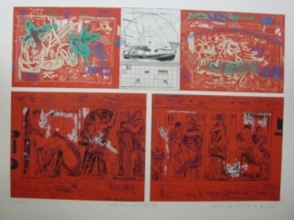 版画 Wong - Mes vacances d'été