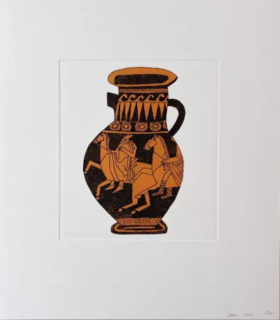 版画 Wood - Untitled (3) from 8 Pots