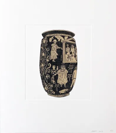 版画 Wood - Untitled (7) from 8 Pots