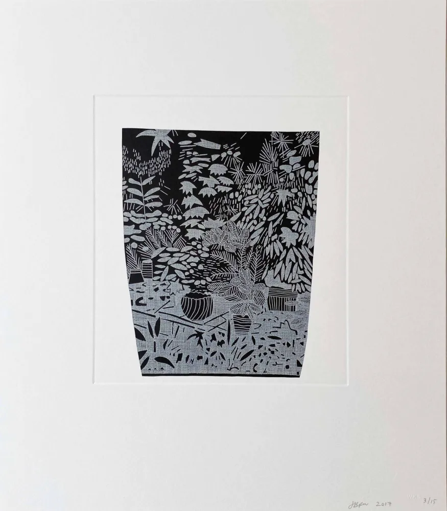 版画 Wood - Untitled (8) from 8 Pots