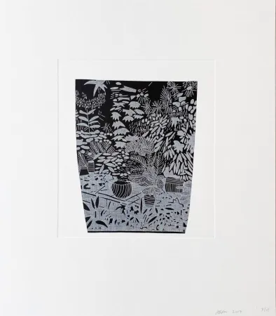 版画 Wood - Untitled (8) from 8 Pots