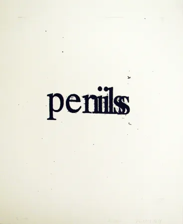 丝网印刷 Wool - Penis Perils