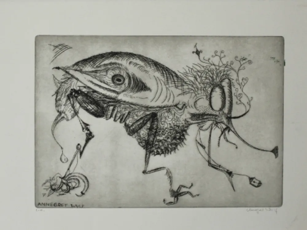 版画 Wulf - Untitled