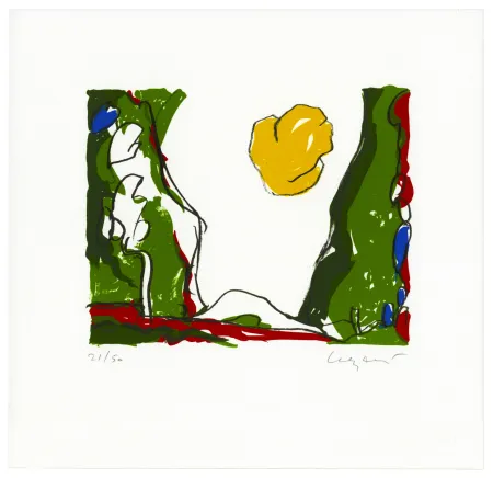 石版画 Wyckaert - Balades I.8