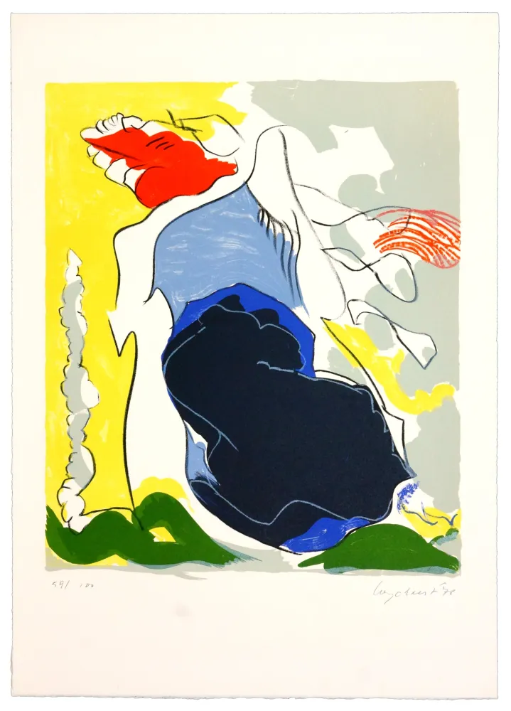 石版画 Wyckaert - Pour Jorn