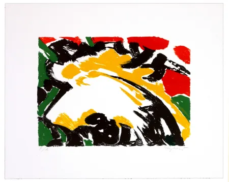 石版画 Wyckaert - Sans Titre