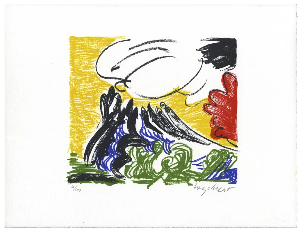 石版画 Wyckaert - Vues 5