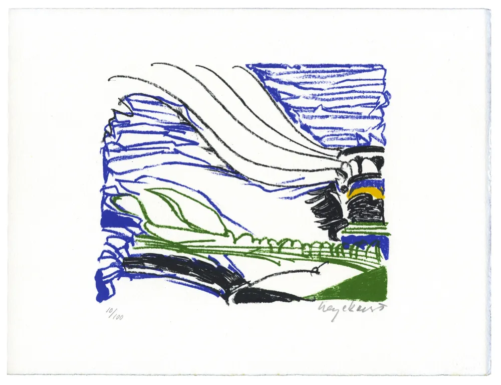 石版画 Wyckaert - Vues 6