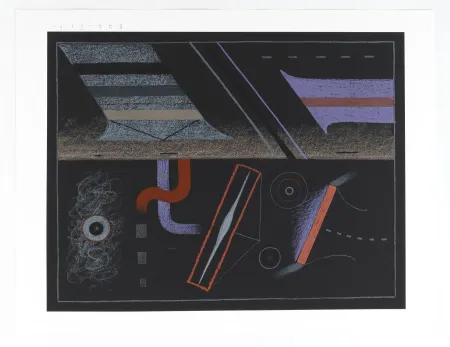 丝网印刷 Yankilevsky -  Portfolio «Aufbruch aus Moskau»