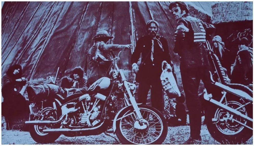 丝网印刷 Young - Easy Rider