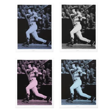 丝网印刷 Young - JETER - THE SWING FAN PRINT SET