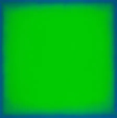 丝网印刷 Yturralde - Postludio IV (Green and Blue)