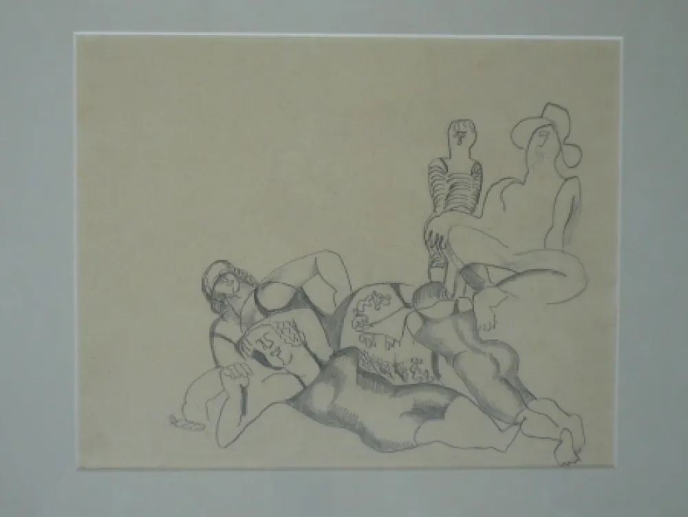 无技术 Zadkine - Les baigneuses