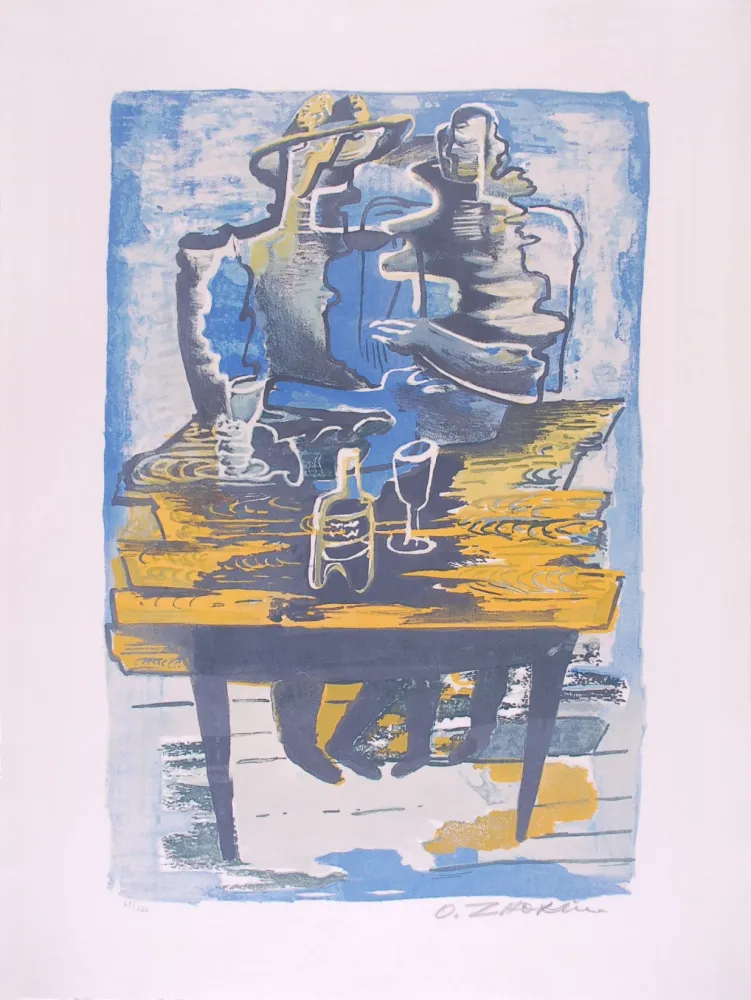 石版画 Zadkine - Souvenirs