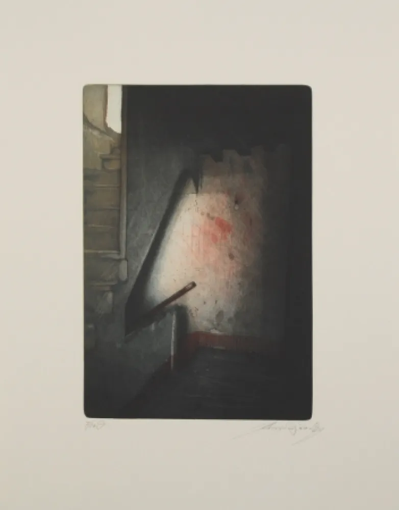 蚀刻飞尘法 Zado - Treppenhaus