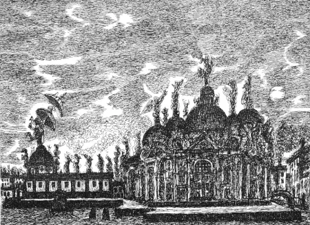 蚀刻版画 Zancanaro - La Salute