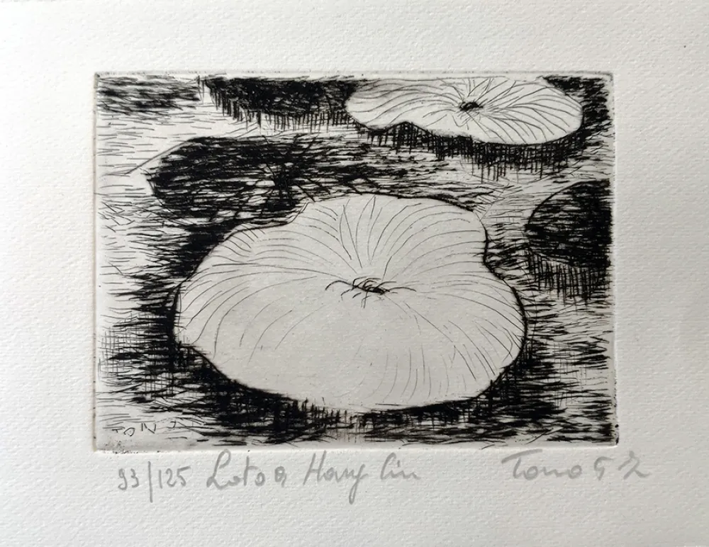 蚀刻版画 Zancanaro - Loto a Hang-Cin