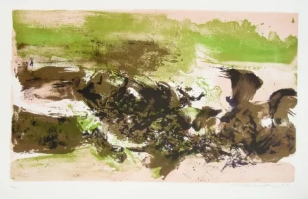 石版画 Zao - A la gloire de l'image 271