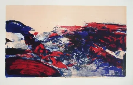 石版画 Zao - A la gloire de l'image 274