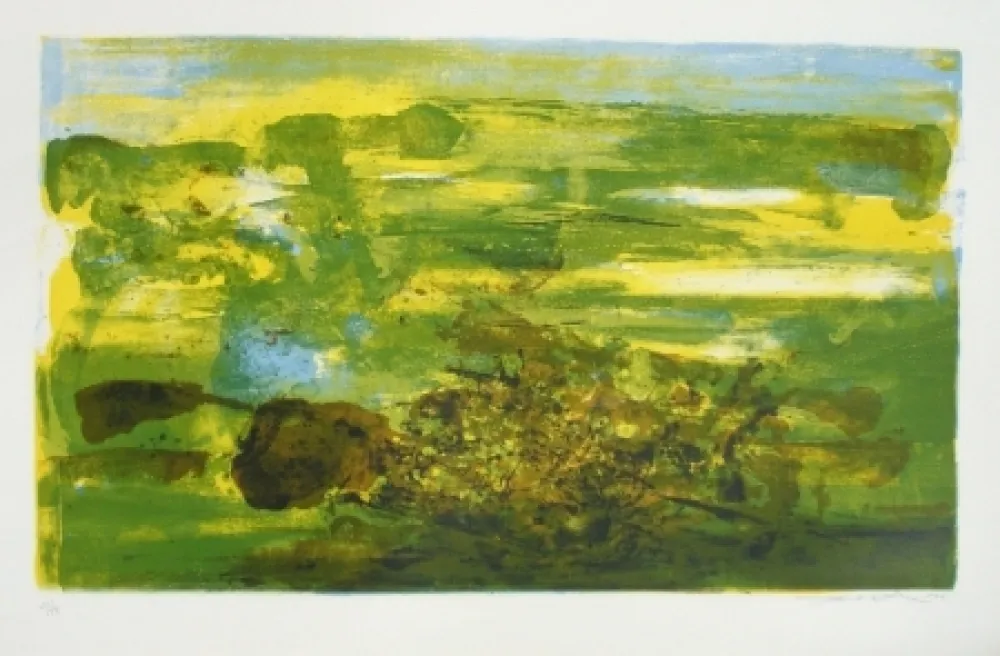 石版画 Zao - A la gloire de l'image 275