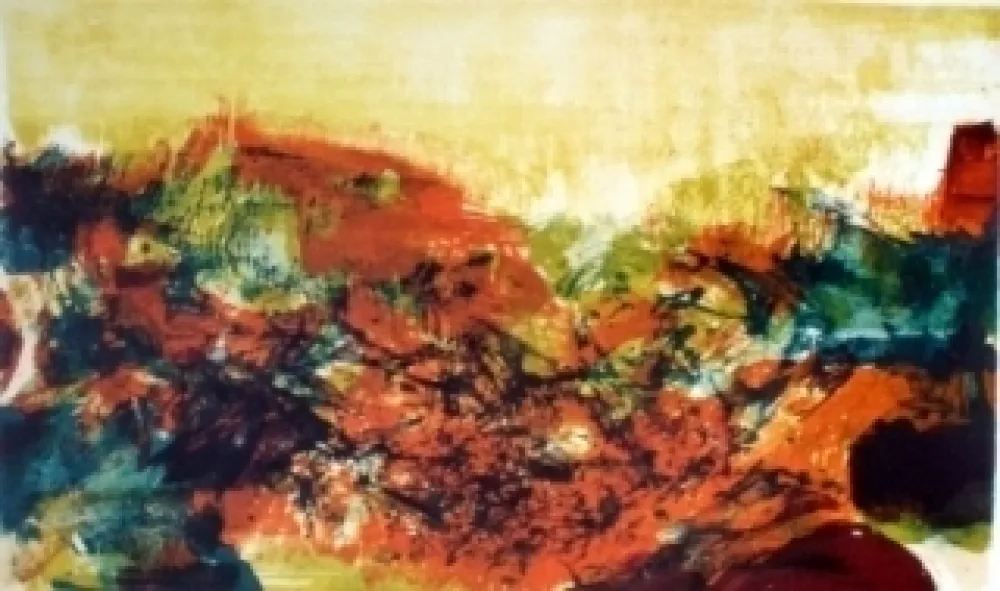 石版画 Zao - A la gloire de l'image 278