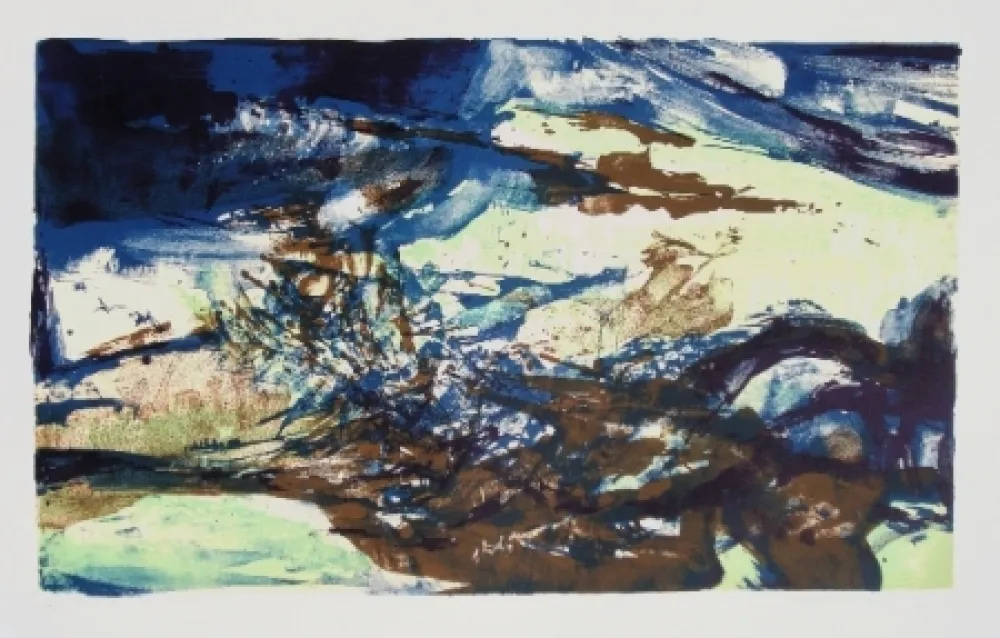 石版画 Zao - A la gloire de l'image 281