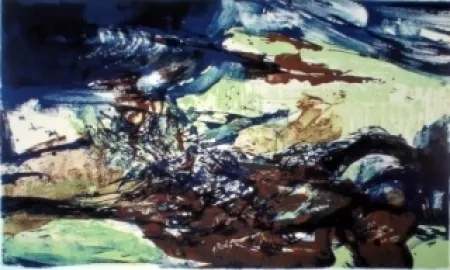 石版画 Zao - A la gloire de l'image 281