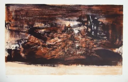 石版画 Zao - A la gloire de l'image 282